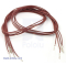 Pre-crimped Wire Female/Female 60cm Brown