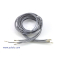 Pre-crimped Wire Female/Female 90cm Grey