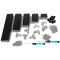 MakerBeamXL - Regular Starter Kit in Black Anodised, Threaded