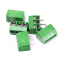 Makertronics 10A 3-Way Interlocking Green Terminal Block 5.08mm Pitch