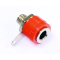 Makertronics 4mm Low Profile Banana Socket Red