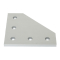 2020 extrusion flat corner plate