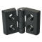 Low cost 2020 extrusion hinges