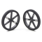 Pololu Wheel 80x10mm in Black - Pair